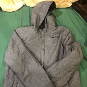 Men’s nautica reversible black and Grey jacket